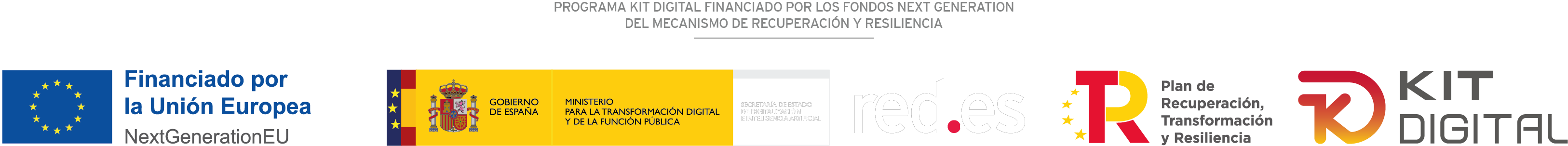 Programa Kit Digital financiado por los fondos Next Generation del mecanismo de recuperación y resiliencia